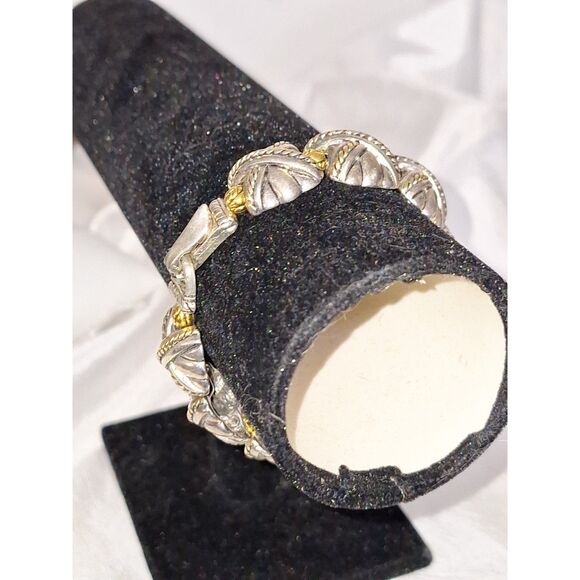 Artsy Premiere Designs Women's Bracelet Mixed Metal Vintage 80's Cottagecore - Picture 5 of 9